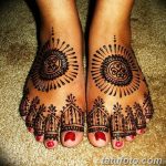 Снимка на Mehendi на крака (рисунки с къна) от 08.09.2018 №133 - Mehendi крак -