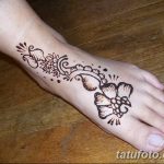 Снимка на Мехенди на стъпалото (рисунки с къна) от 09/08/2018 № 134 - Мехенди стъпало -