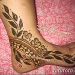 Снимка на Мехенди на стъпалото (рисунки с къна) от 09/08/2018 № 146 - Мехенди стъпало -