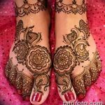 Снимка на Mehendi на стъпалото (рисунки с къна) от 09/08/2018 No 156 - Mehendi foot -