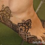 Снимка на Мехенди на стъпалото (рисунки с къна) от 09.08.2018 г. No 160 - Мехенди стъпало -