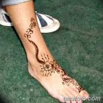 Снимка на Mehendi на стъпалото (рисунки с къна) от 09/08/2018 No 192 - Mehendi foot -