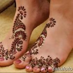 Снимка на Мехенди на стъпалото (рисунки с къна) от 09.08.2018 г. No 193 - Крак на Мехенди -