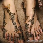 Снимка на Mehendi на стъпалото (рисунки с къна) от 09/08/2018 No 211 - Mehendi foot -