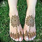 Снимка на Мехенди на стъпалото (рисунки с къна) от 09.08.2018 г. No 216 - Мехенди стъпало -