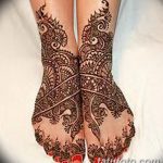 Снимка на Mehendi на стъпалото (рисунки с къна) от 09/08/2018 No 222 - Mehendi foot -