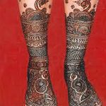 Снимка на Мехенди на стъпалото (рисунки с къна) от 09/08/2018 № 230 - Мехенди стъпало -