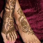 Снимка на Мехенди на стъпалото (рисунки с къна) от 09.08.2018 г. No 237 - Мехенди стъпало -