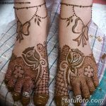 Снимка на Mehendi на стъпалото (рисунки с къна) от 09/08/2018 No 243 - Mehendi foot -