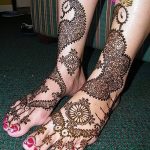 Снимка на Мехенди на стъпалото (рисунки с къна) от 09.08.2018 г. No 255 - Мехенди стъпало -