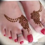 Снимка на Mehendi на крака (рисунки с къна) от 08.09.2018 №007 - Mehendi крак -