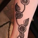 Снимка на Mehendi на крака (рисунки с къна) от 08.09.2018 №008 - Mehendi крак -