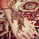 Снимка на Mehendi на стъпалото (рисунки с къна) от 09/08/2018 No 015 - Mehendi foot -