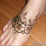 Снимка на Мехенди на стъпалото (рисунки с къна) от 09/08/2018 № 296 - Мехенди стъпало -