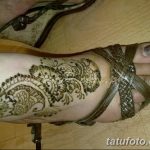 Снимка на Mehendi на стъпалото (рисунки с къна) от 09/08/2018 No 295 - Mehendi foot -
