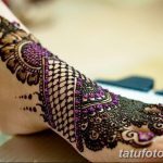 Снимка на Mehendi на стъпалото (рисунки с къна) от 09/08/2018 No 293 - Mehendi foot -