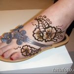 Снимка на Мехенди на стъпалото (рисунки с къна) от 09.08.2018 г. No 288 - Мехенди стъпало -