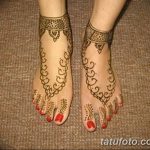 Снимка на Мехенди на стъпалото (рисунки с къна) от 09/08/2018 № 284 - Мехенди стъпало -