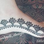 Снимка на Mehendi на стъпалото (рисунки с къна) от 09/08/2018 No 273 - Mehendi foot -