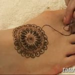 Снимка на Мехенди на стъпалото (рисунки с къна) от 09.08.2018 г. No 268 - Мехенди стъпало -