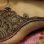 Снимка на Mehendi на стъпалото (рисунки с къна) от 09/08/2018 No 266 - Mehendi foot -