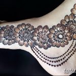 Снимка на Mehendi на стъпалото (рисунки с къна) от 09/08/2018 No 265 - Mehendi foot -