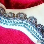 Снимка на Mehendi на стъпалото (рисунки с къна) от 09/08/2018 No 264 - Mehendi крак -