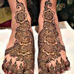 Снимка на Мехенди на стъпалото (рисунки с къна) от 09.08.2018 г. No 263 - Крак на Мехенди -