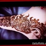 Снимка на Mehendi на стъпалото (рисунки с къна) от 09/08/2018 No 262 - Mehendi foot -