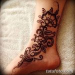 Снимка на Mehendi на стъпалото (рисунки с къна) от 09/08/2018 No 044 - Mehendi foot -