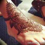 Снимка на Mehendi на стъпалото (рисунки с къна) от 09/08/2018 No 046 - Mehendi foot -