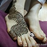 Снимка на Mehendi на стъпалото (рисунки с къна) от 09/08/2018 No 072 - Mehendi foot -