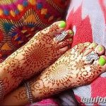 Снимка на Мехенди на стъпалото (рисунки с къна) от 09/08/2018 № 340 - Мехенди стъпало -