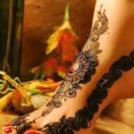 Снимка на Мехенди на стъпалото (рисунки с къна) от 09.08.2018 г. No 338 - Мехенди стъпало -