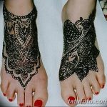 Снимка на Mehendi на стъпалото (рисунки с къна) от 09/08/2018 No 092 - Mehendi foot -