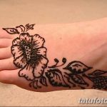 Снимка на Mehendi на стъпалото (рисунки с къна) от 09/08/2018 No 093 - Mehendi foot -