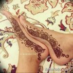 Снимка на Мехенди на стъпалото (рисунки с къна) от 09.08.2018 г. No 094 - Мехенди стъпало -