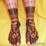 Снимка на Мехенди на стъпалото (рисунки с къна) от 09.08.2018 г. No 096 - Крак на Мехенди -