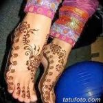 Снимка на Мехенди на стъпалото (рисунки с къна) от 09.08.2018 г. № 103 - Крак на Мехенди -