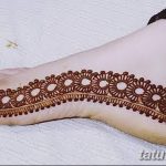 Снимка на Мехенди на крака (рисунки с къна) от 08.09.2018 №335 - Мехенди стъпало -