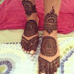 Снимка на Мехенди на стъпалото (рисунки с къна) от 09.08.2018 г. № 114 - Мехенди стъпало -