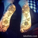 Снимка на Мехенди на стъпалото (рисунки с къна) от 09/08/2018 № 115 - Мехенди стъпало -