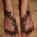 Снимка на Мехенди на стъпалото (рисунки с къна) от 09/08/2018 № 118 - Мехенди стъпало -