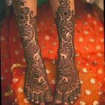 Снимка на Mehendi на крака (рисунки с къна) от 08.09.2018 №332 - Mehendi крак -