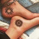 Снимка на Mehendi на стъпалото (рисунки с къна) от 09/08/2018 No 330 - Mehendi крак -