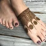 Снимка на Mehendi на крака (рисунки с къна) от 08.09.2018 №326 - Mehendi крак -