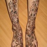 Снимка на Мехенди на стъпалото (рисунки с къна) от 09/08/2018 № 324 - Мехенди стъпало -