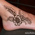 Снимка на Mehendi на крака (рисунки с къна) от 08.09.2018 №313 - Mehendi крак -