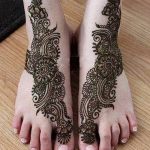 Снимка на Mehendi на крака (рисунки с къна) от 08.09.2018 №305 - Mehendi крак -