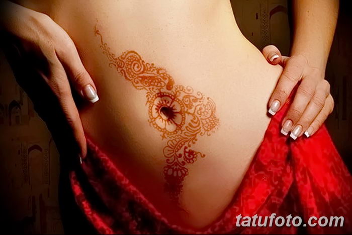 снимка на Mehendi на стомаха от 12.02.2018 №014 - Mehendi на стомаха -